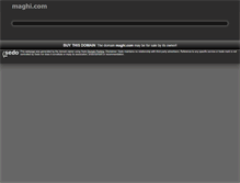 Tablet Screenshot of maghi.com